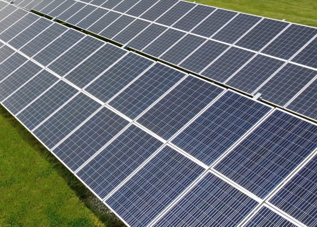 Solar Panel in Field